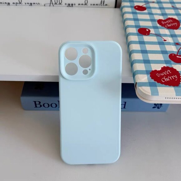 Light Blue iPhone 16 Pro Max Case - Picture 2 of 2